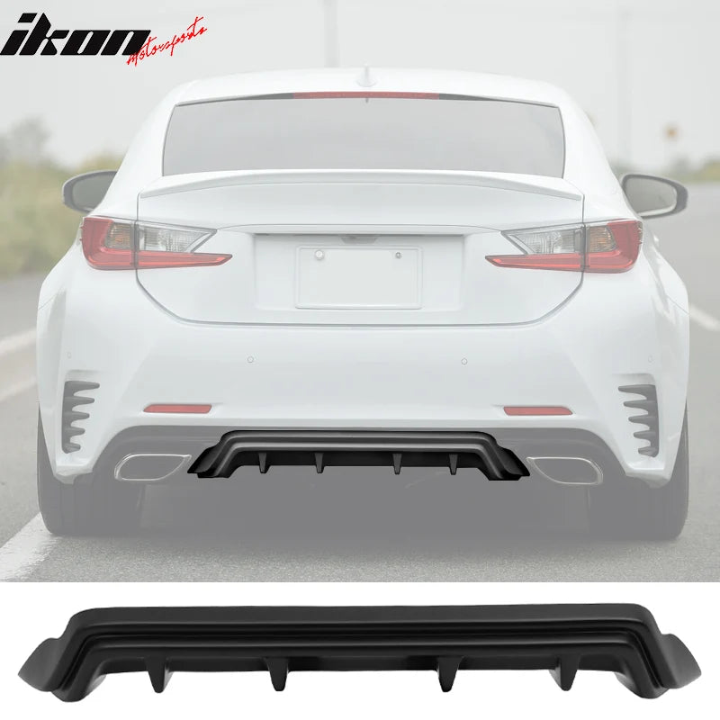 Silkblaze Style Rear Bumper Diffuser