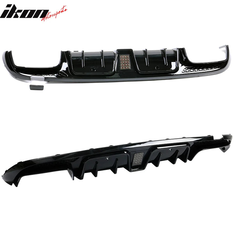 B Style Rear Diffuser with LED Brake Light