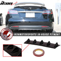 V1 Style Rear Bumper Diffuser Lip