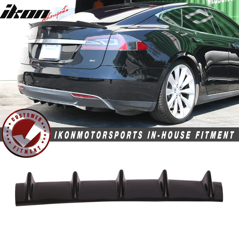 V1 Style Rear Bumper Diffuser Lip