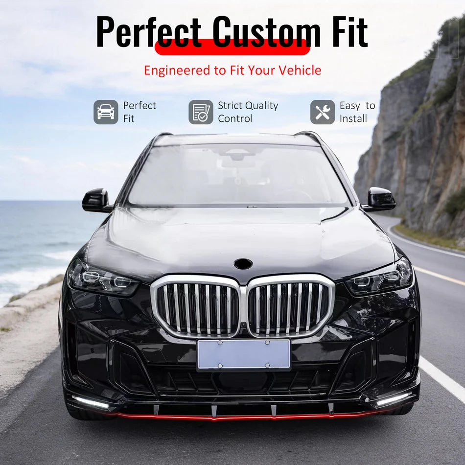 Front Bumper Lip w/ LED DRL