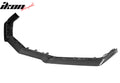 3-Piece Front Bumper Lip Carbon Fiber