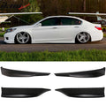 HFP Style Front and Rear Lip Splitter Set