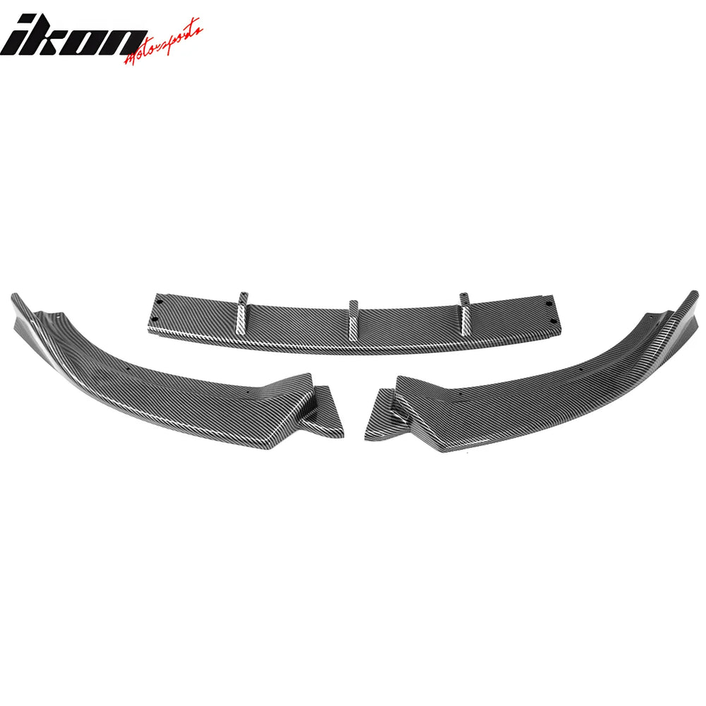 IKON Style 3-Piece Front Bumper Lip
