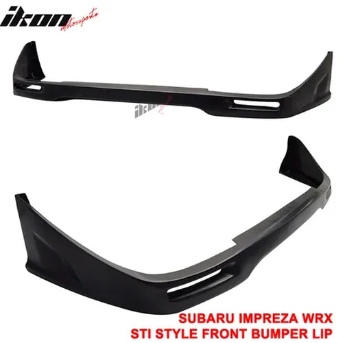 STI Style Front Bumper Lip Spoiler