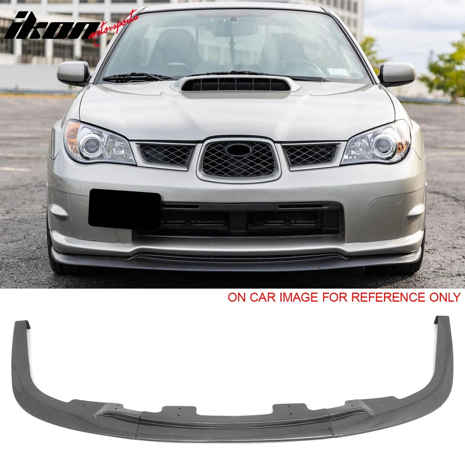 3-Piece Front Bumper Lip Spoiler