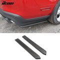 Carbon Fiber Rear Bumper Spats