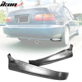 JDM Style 2-Piece Rear Bumper Lip Spoiler