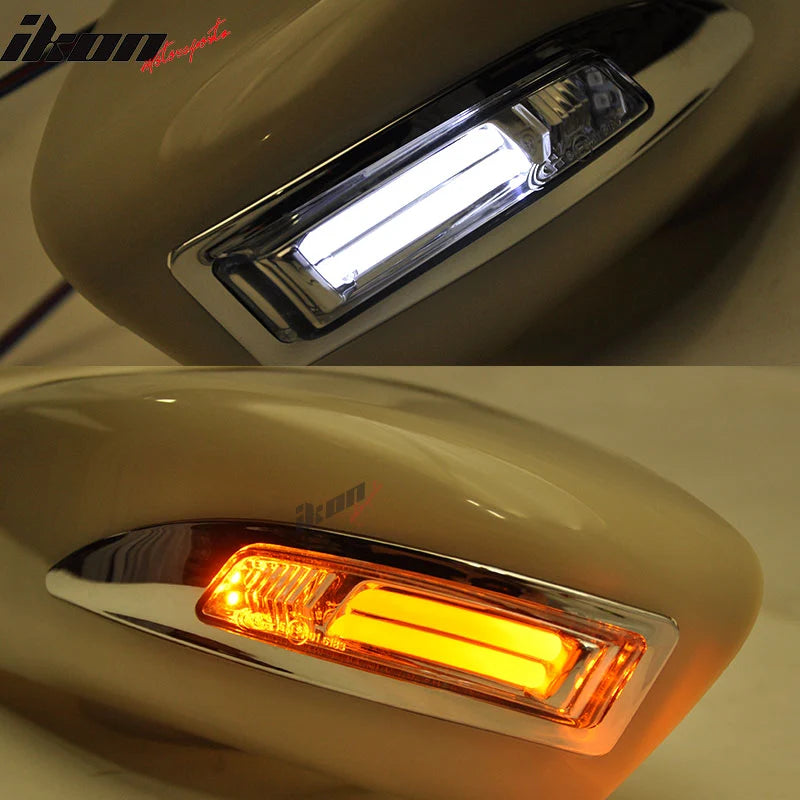 Mirror Covers with Switchback CCFL Signal/Running Lights
