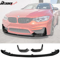 Front Bumper Lip with Carbon Fiber Splitters
