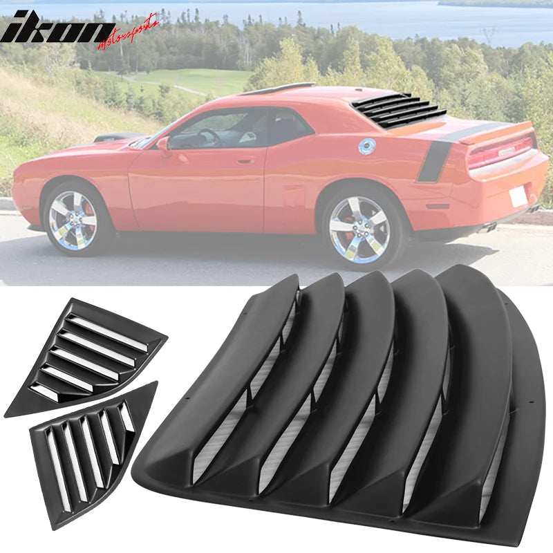 XE V2 Style Rear Window Louver