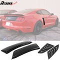 GT Style Side Window Louver & Rear Fender Scoop Kit