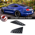 GT Style Side Window Louver & Rear Fender Scoop Kit