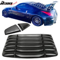 Rear Window and Side Vent Louver Set