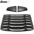 Rear Window and Side Vent Louver Set