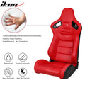 Racing Seat with Recline and Dual Sliders