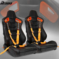 Racing Seat with Dual Sliders