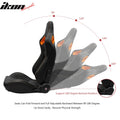 Racing Seat with Dual Sliders
