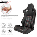 Racing Seats with Sliders and Seat Belts