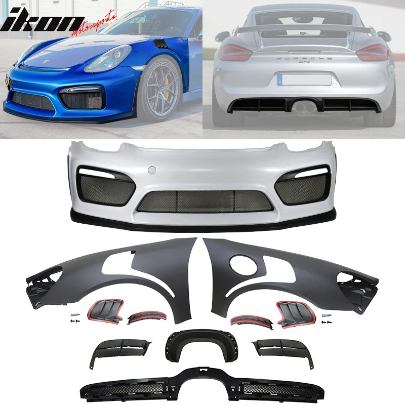 GT4 Style Bumper Cover & GT2-RS Style Fender Kit