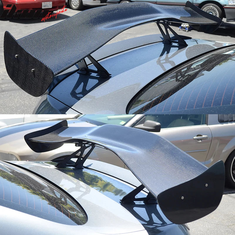 57-Inch Carbon Fiber Rear Trunk Spoiler