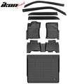 3D Molded Floor Mat and Trunk Mat Set