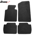4-Piece Nylon Floor Mat Set