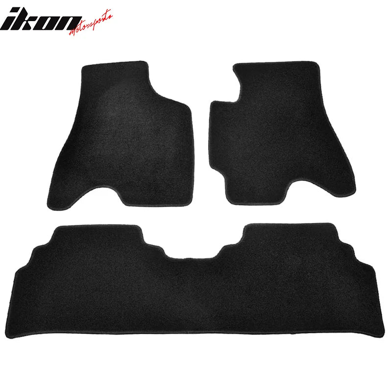 3-Piece Nylon Floor Mat Set