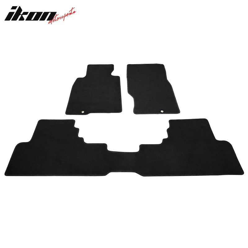 3-Piece Nylon Floor Mat Set