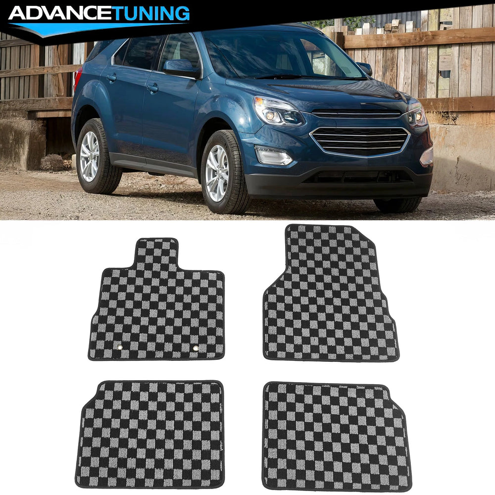 Plaid Floor Mats