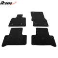 Nylon Carpet Floor Mats, Black