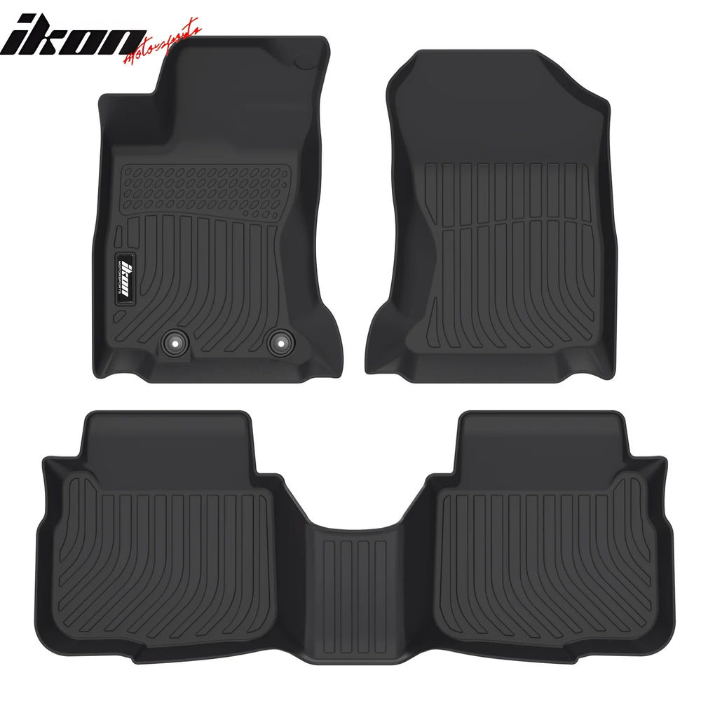3-Piece All-Weather TPE Floor Mat Set