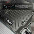 3-Piece All-Weather TPE Floor Mat Set