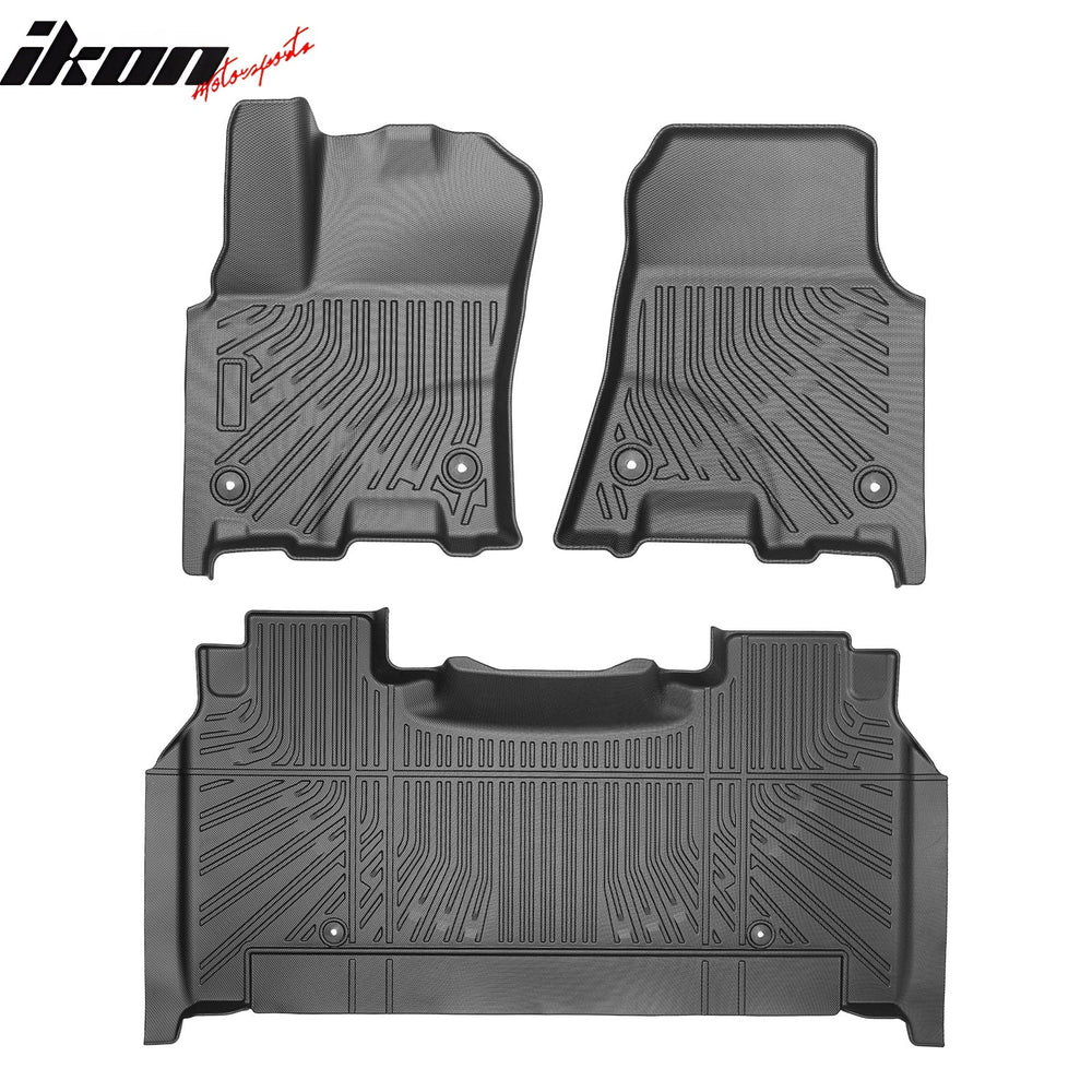 3D Molded Floor Mats 3-Piece Set