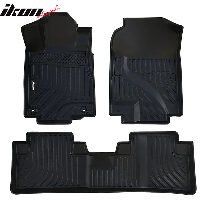 3-Piece 3D Molded TPE Floor Mat Set