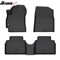 3-Piece Black TPE 3D Molded Floor Mat Set