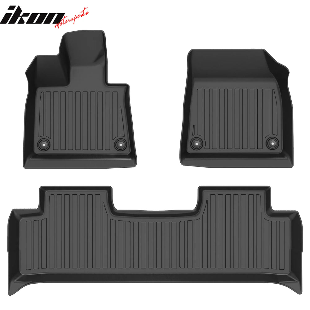 3-Piece TPE All-Weather Floor Mat Set