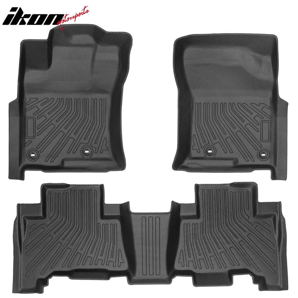 All-Weather 3-Piece TPE Floor Mat Set