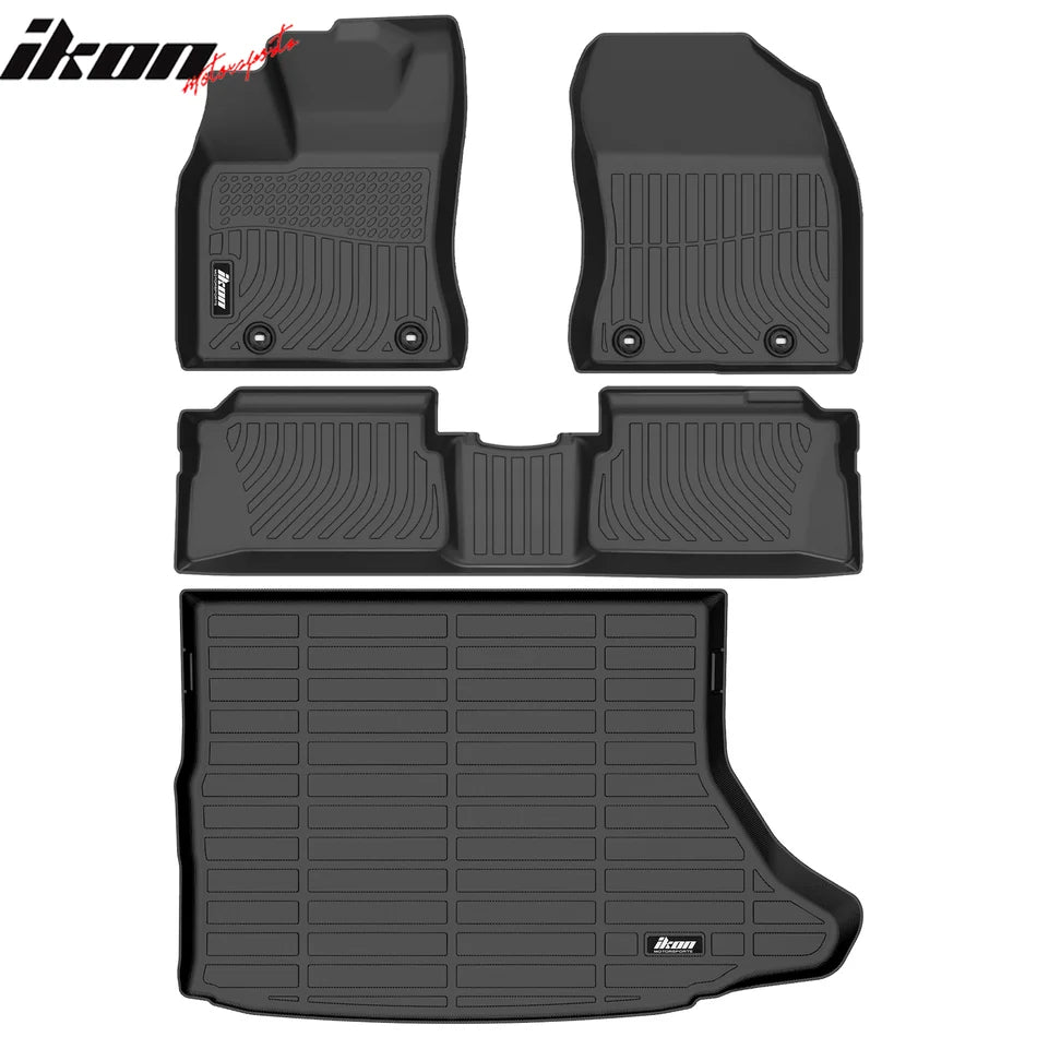 3D All-Weather Floor Mat and Trunk Mat Set