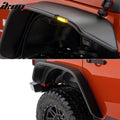 Flat Fender Flares with Side Marker Lights