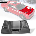 Aluminum Hood with Functional Scoop
