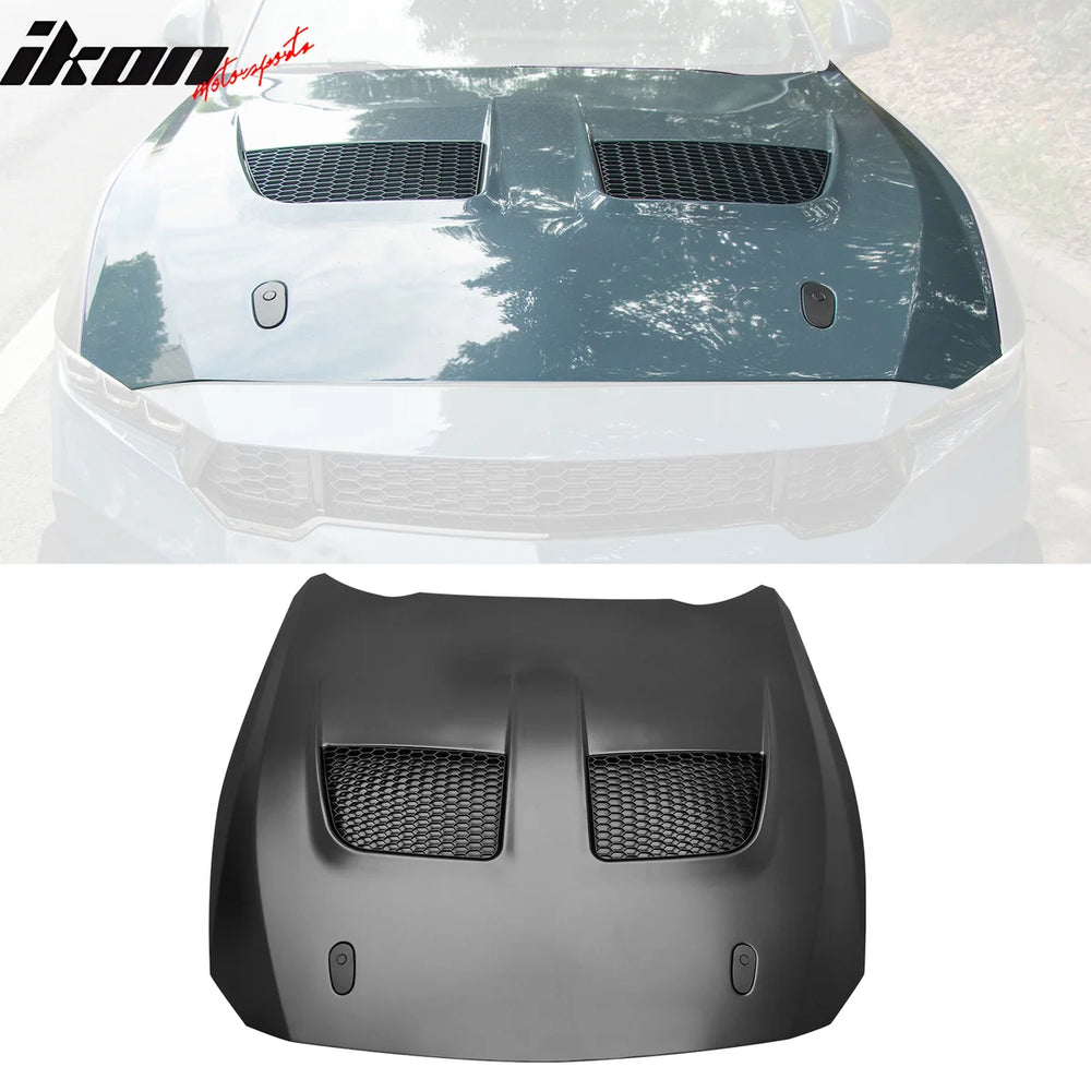 GTD Style Hood Panel with Heat Extractor