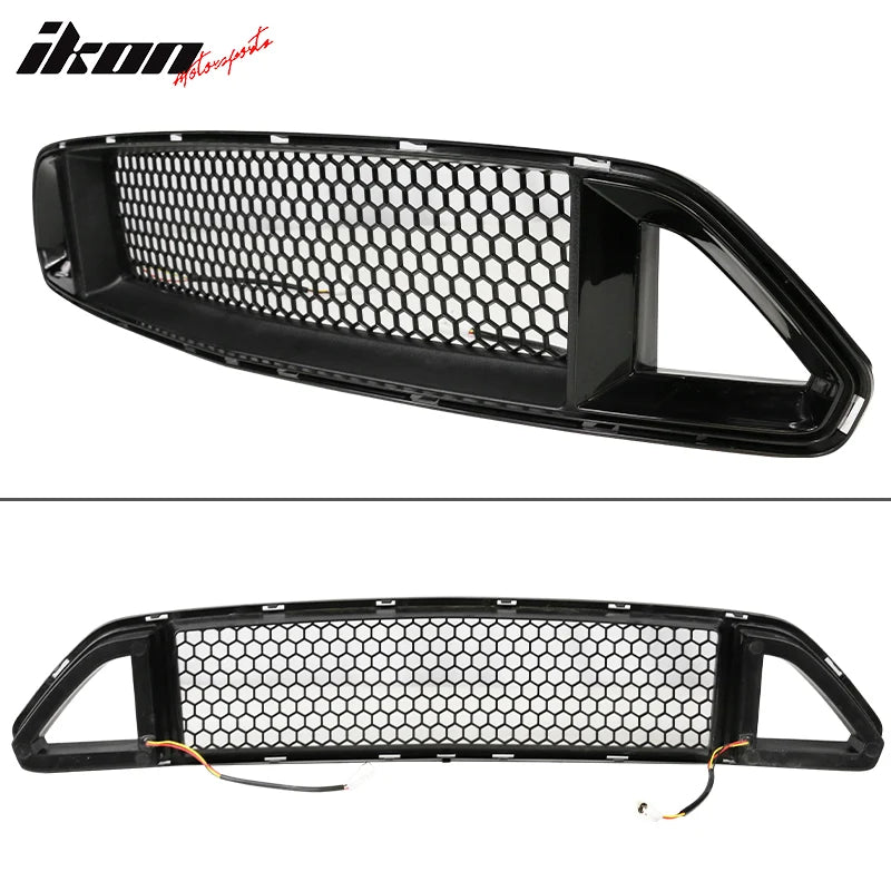 IKON Style Front Upper Grille w/ LED DRL