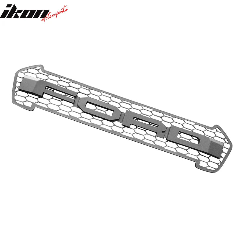 Front Bumper Grille, Matte Black