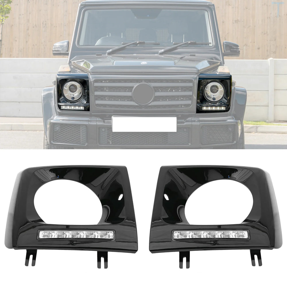 Gloss Black Headlight Bezels