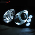 Projector Headlights, Amber Pair