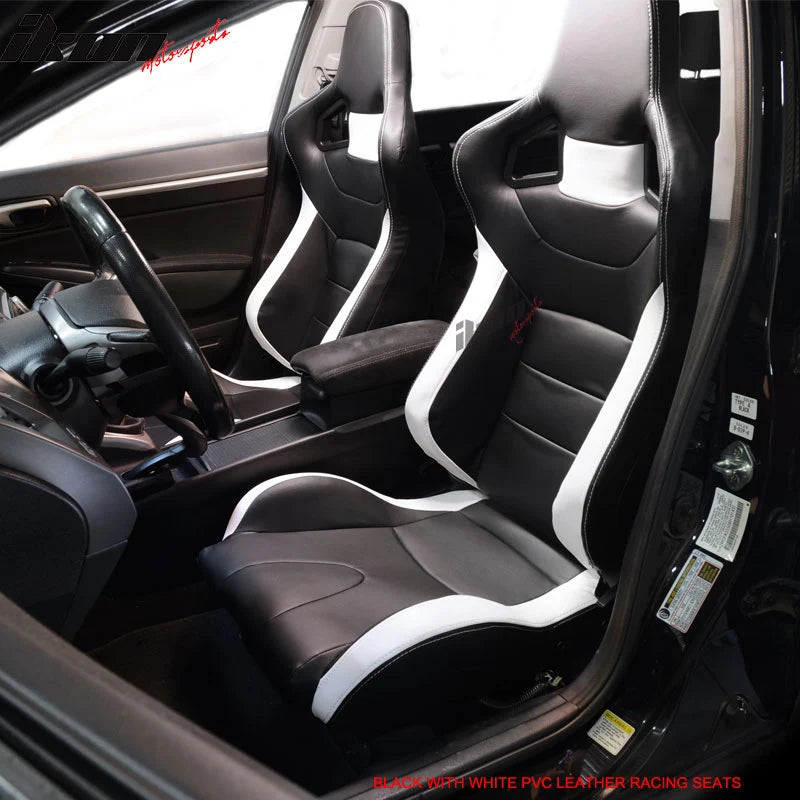 Reclinable Racing Seat Set