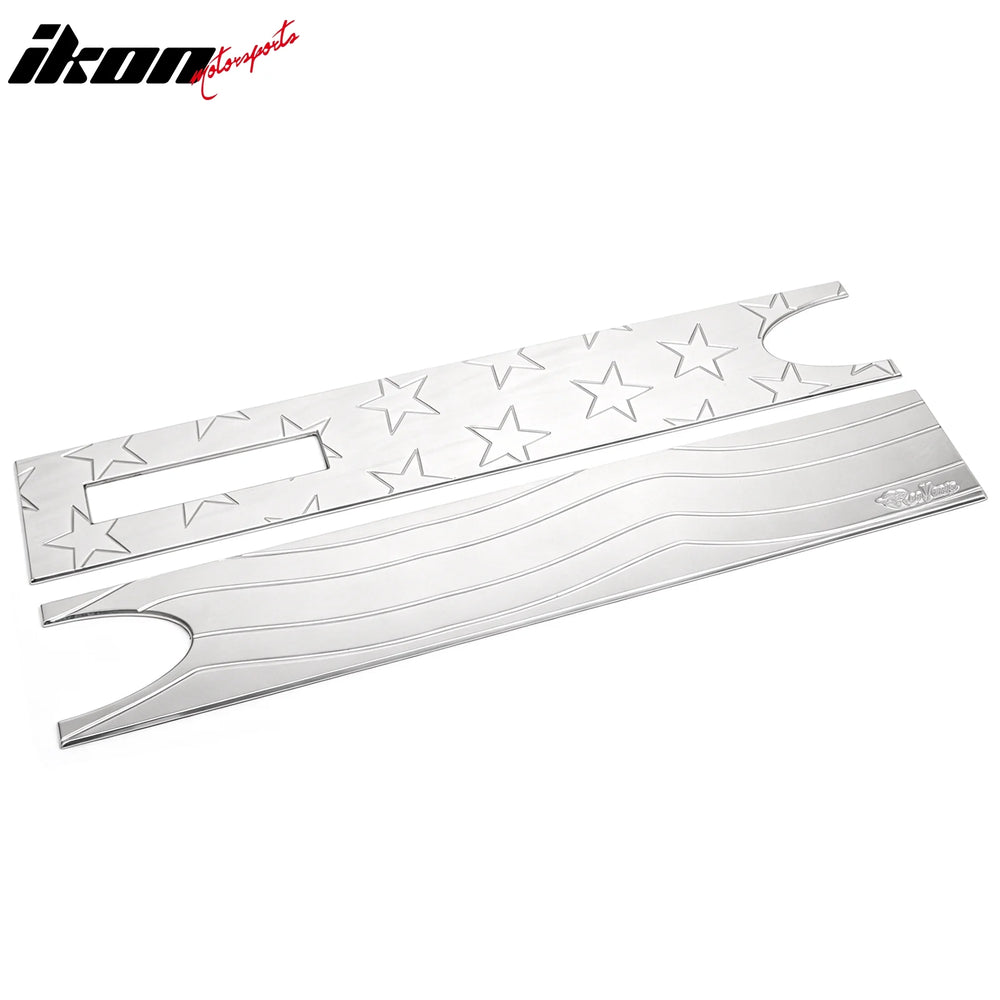 Billet-Style Tailgate Panel Applique Set