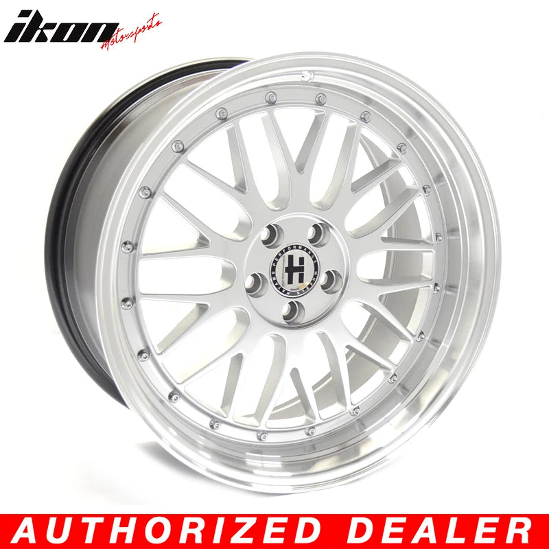 Hayame 18x9 +38 5x100 Hyper Silver Wheel