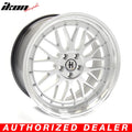 Hayame 18x9 +38 5x100 Hyper Silver Wheel